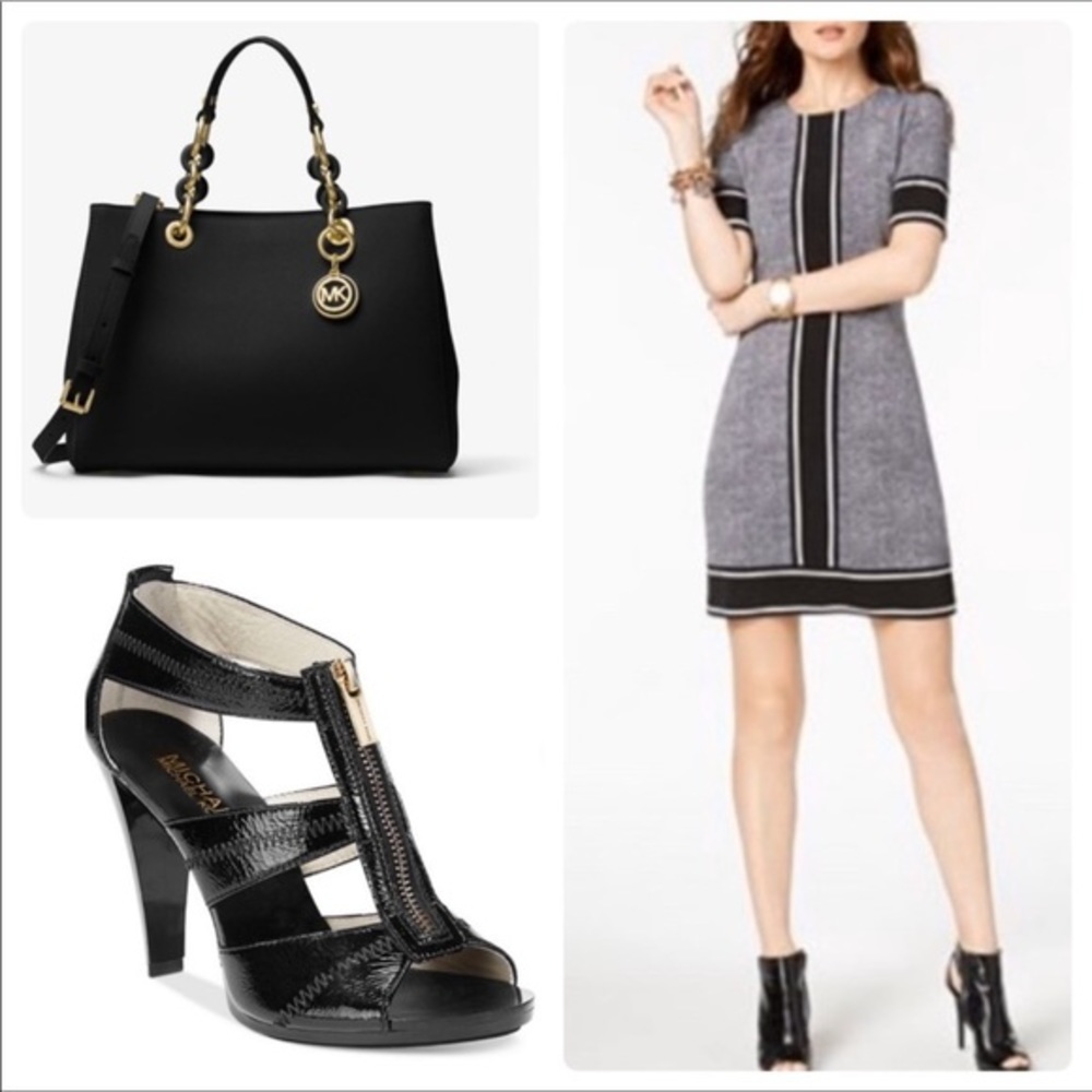 MICHAEL Michael Kors Berkley T-Strap Dress…